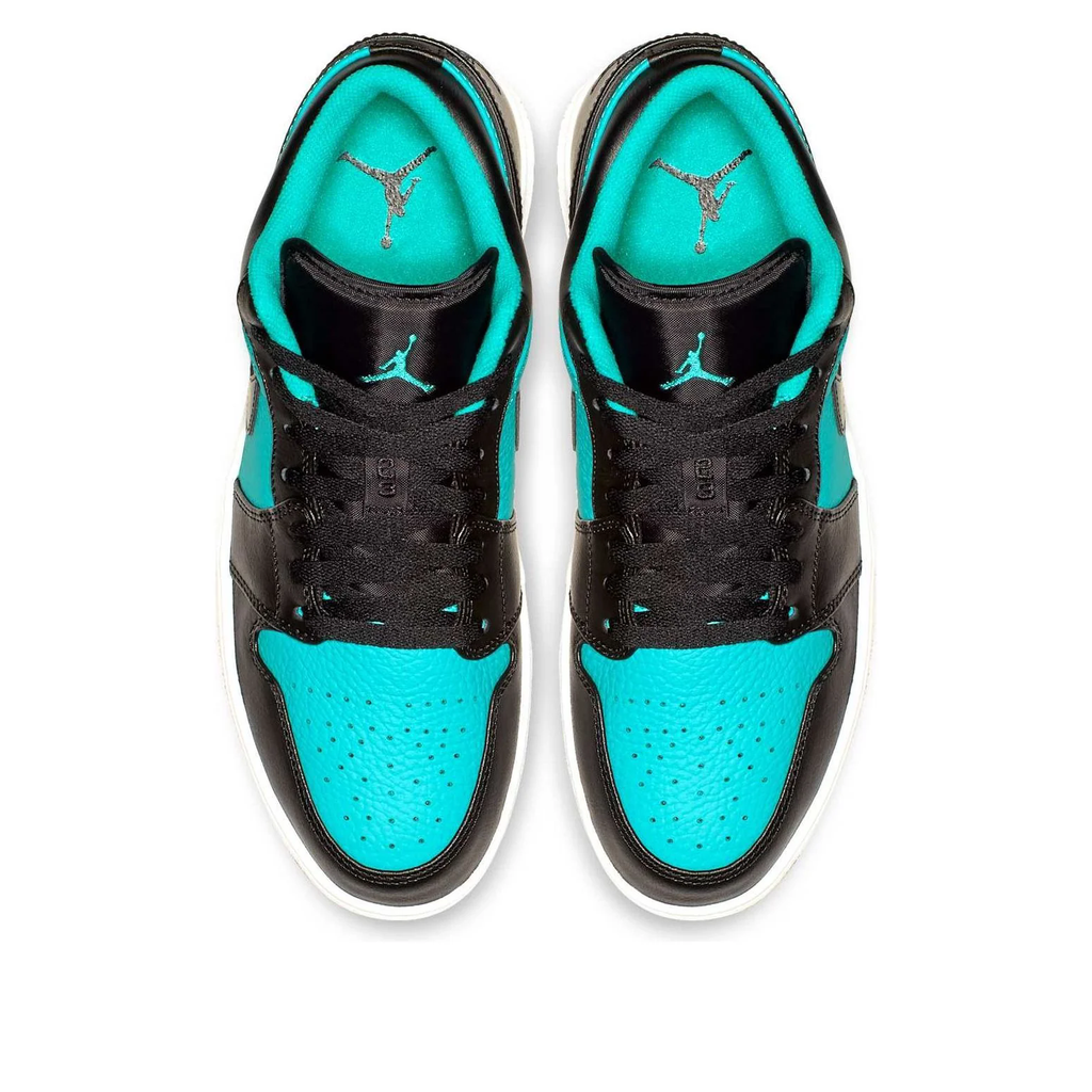 Black Aqua — Air Jordan 1 Low 553558-006