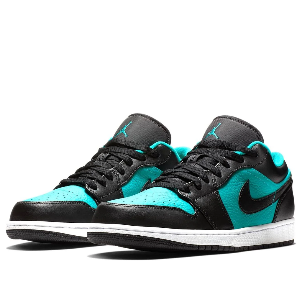 Black Aqua — Air Jordan 1 Low 553558-006