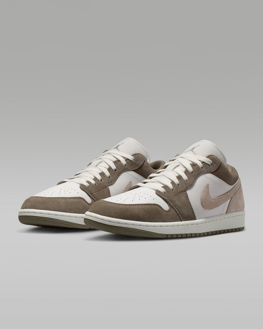 Olive Grey — Air Jordan 1 Low 553558-046
