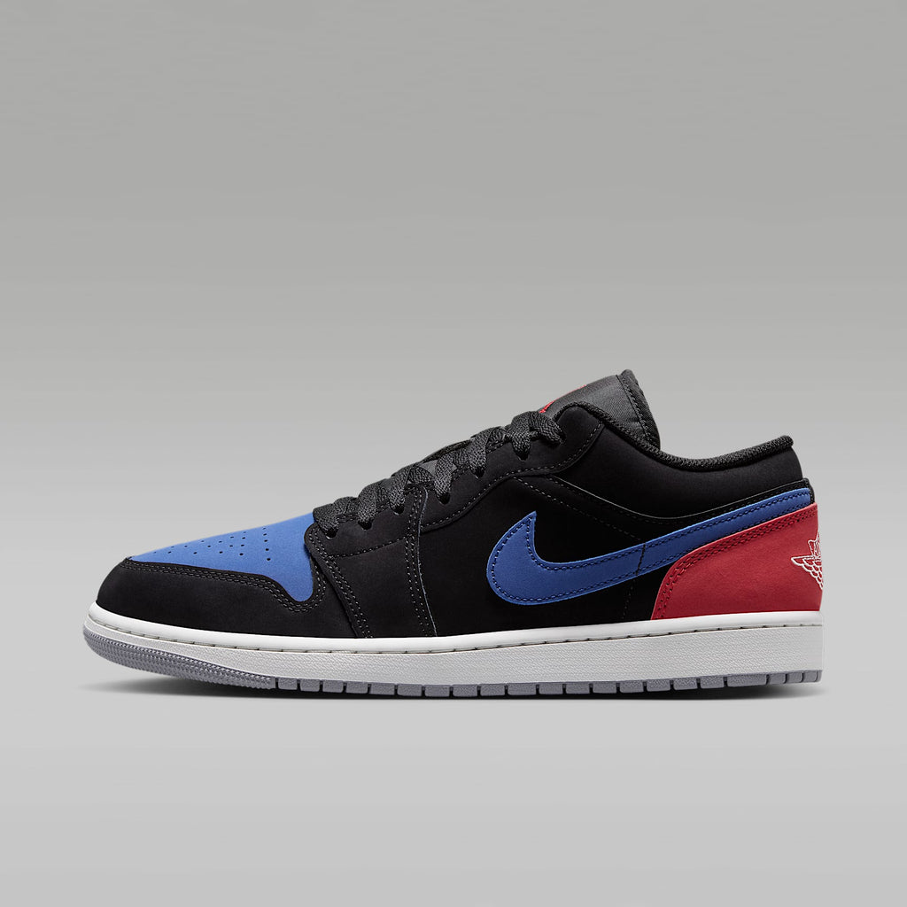 Black/True Blue — Air Jordan 1 Low 553558-049