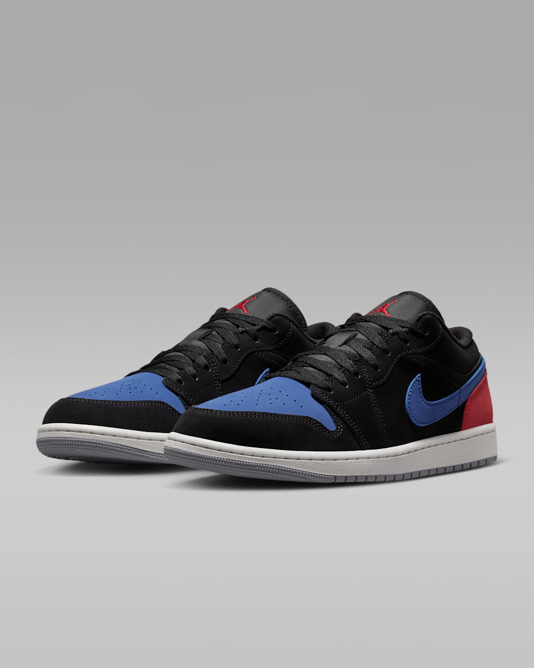 Black True Blue — Air Jordan 1 Low Sneakers 553558-049