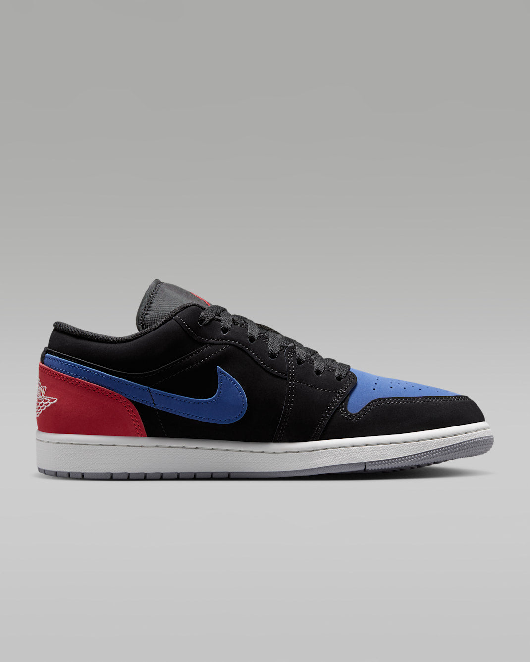 Black True Blue — Air Jordan 1 Low Sneakers 553558-049