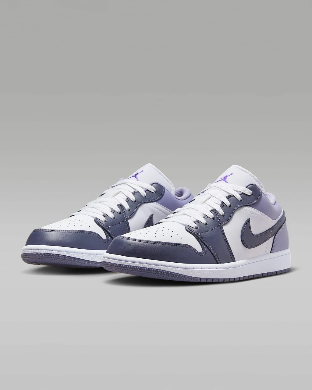 White Purple — Air Jordan 1 Low 553558-145