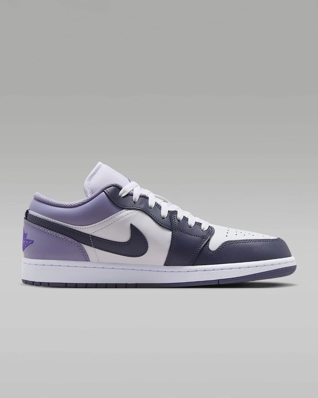 White Purple — Air Jordan 1 Low 553558-145