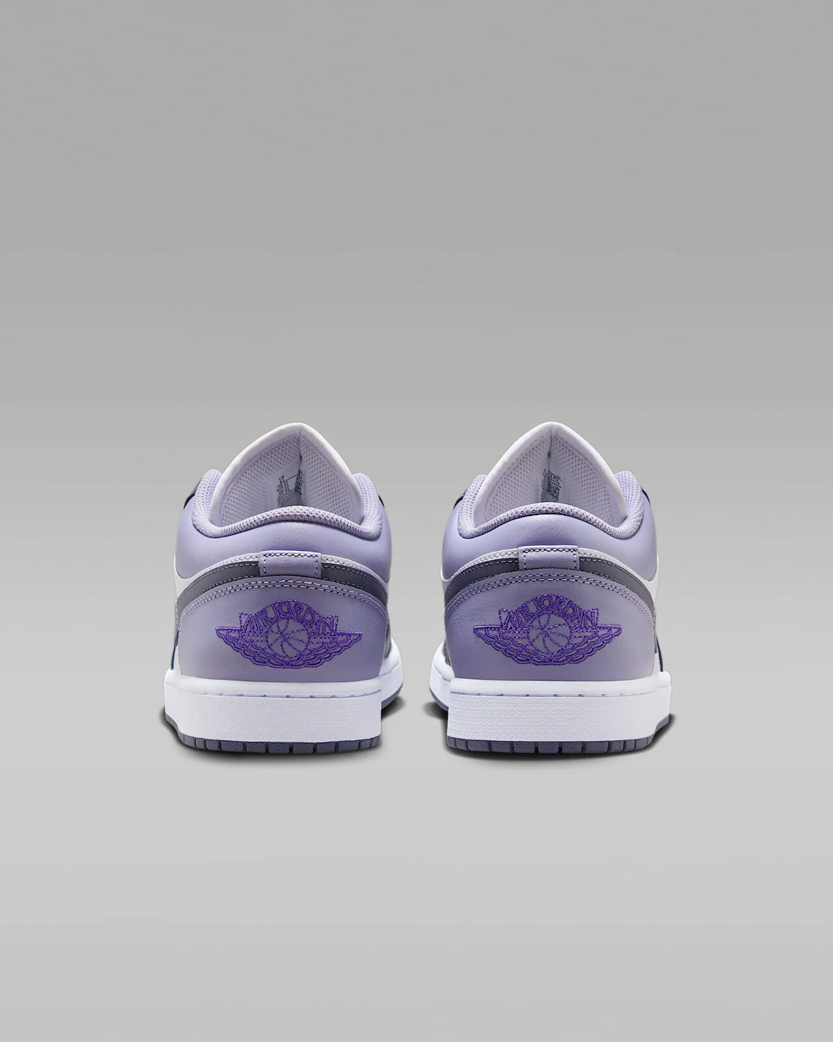 White Purple — Air Jordan 1 Low 553558-145