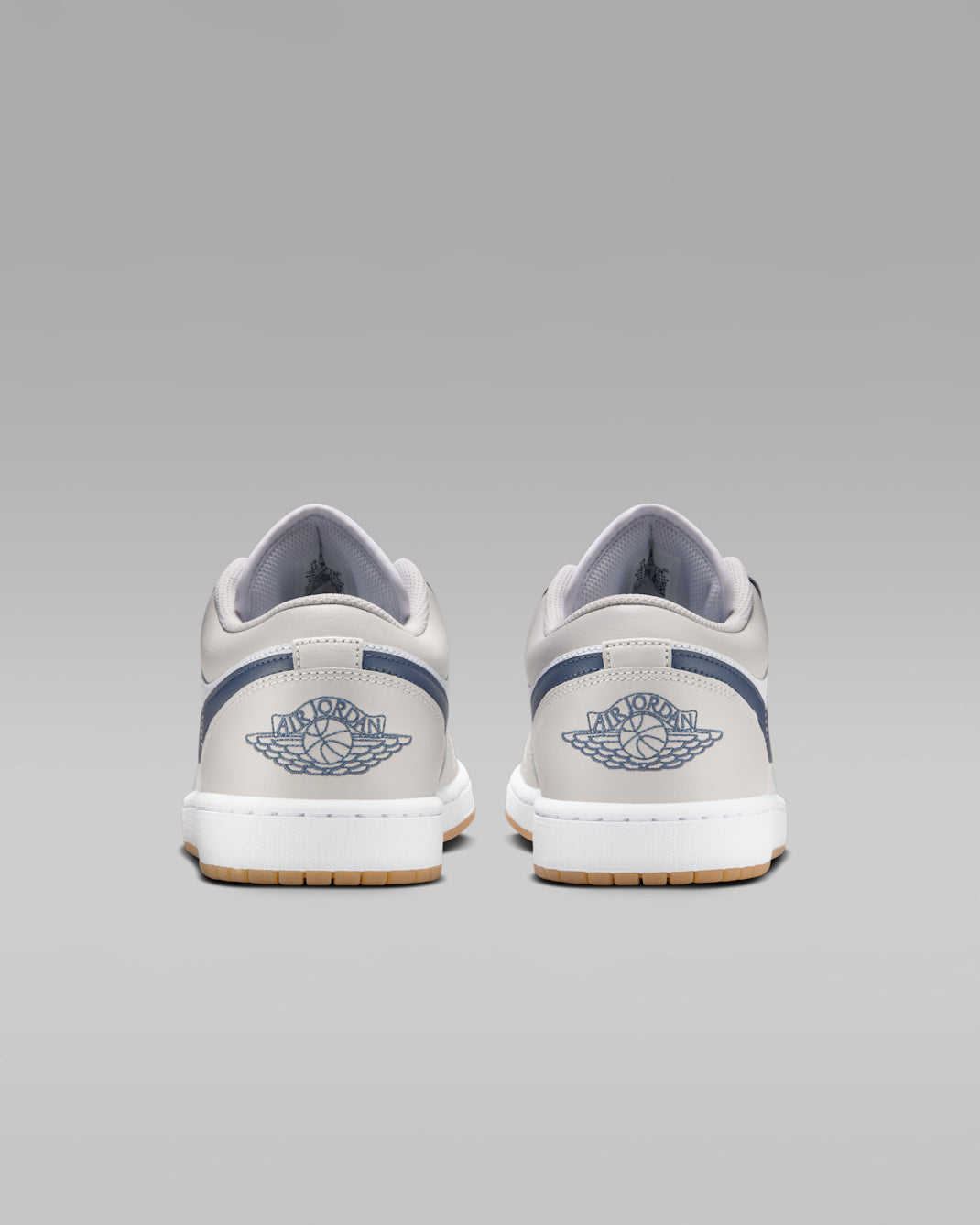 White/Neutral Grey — Air Jordan 1 Low 553558-146