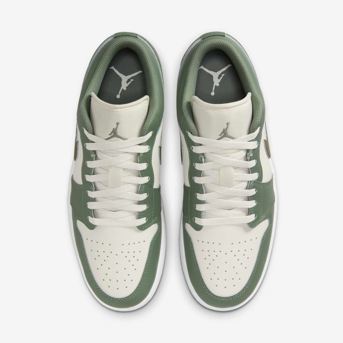 Vintage Lichen — Air Jordan 1 Low Sneakers 553558-300