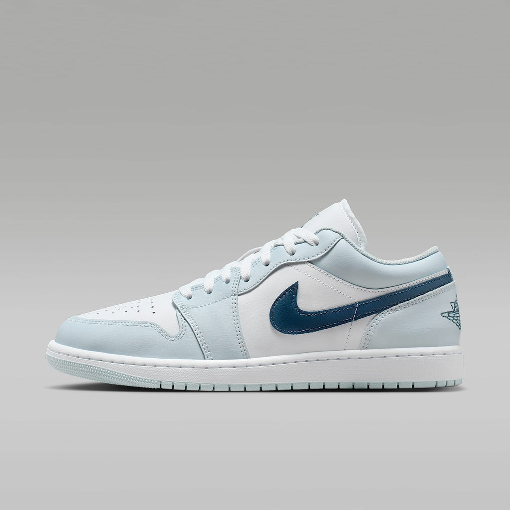 Aura/White — Air Jordan 1 Low 553558-400