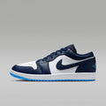 Midnight Navy/White — Air Jordan 1 Low 553558-404