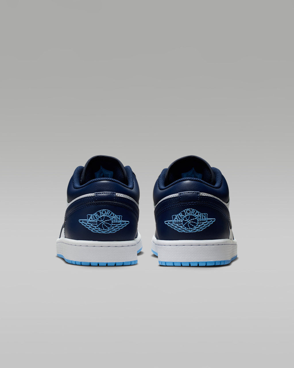 Midnight Navy/White — Air Jordan 1 Low 553558-404