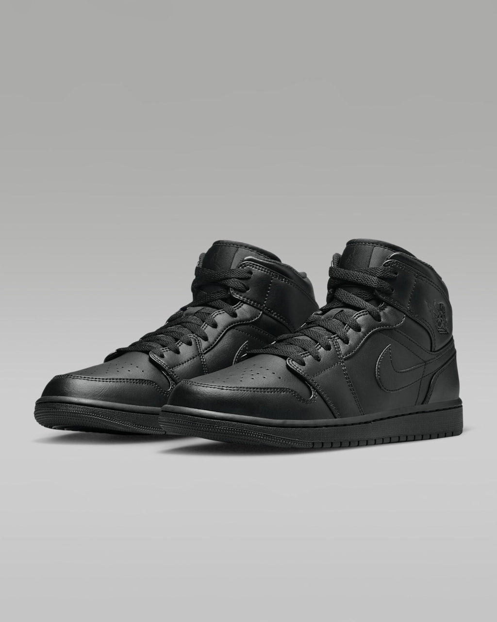 Black — Air Jordan 1 Mid 554724-093