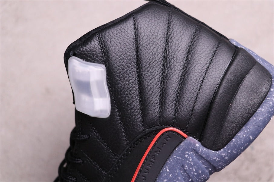 Air Jordan 12 Reverse Flu Game Sneakers Black DC1062-006 - product image from the listing.