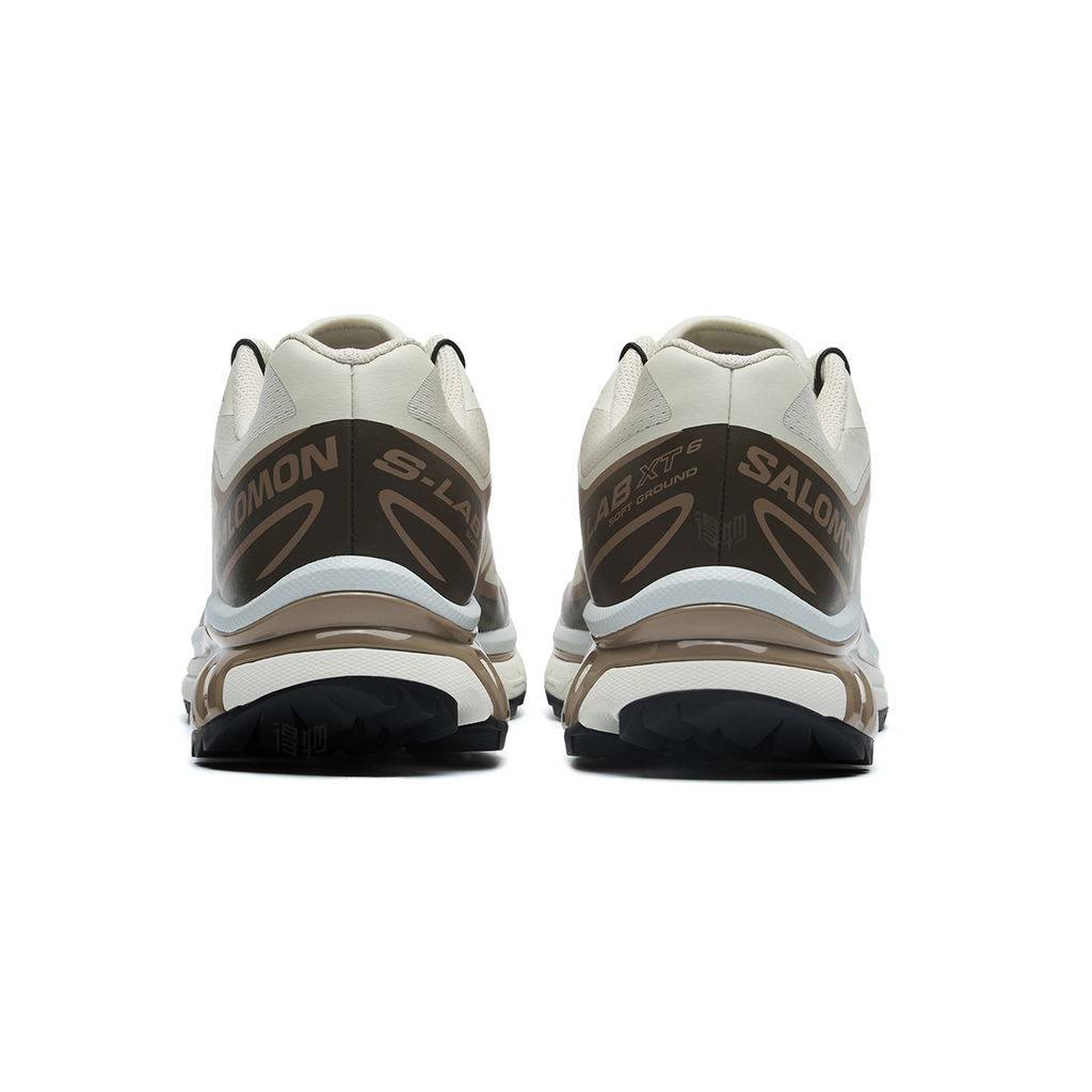 Salomon XT-6 Cream / Brown / Black Sneakers