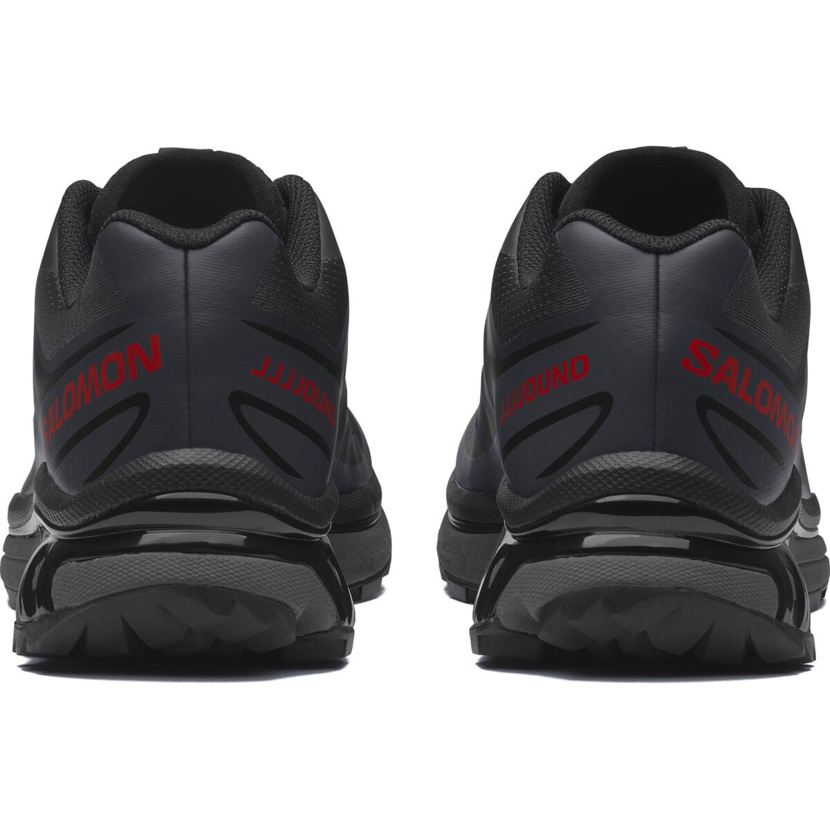 Salomon XT-6 Charcoal / Black / Red Sneakers