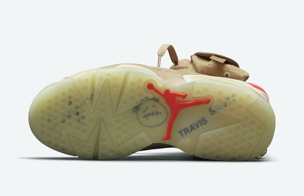 Travis Scott British Khaki — Jordan 6 Retro