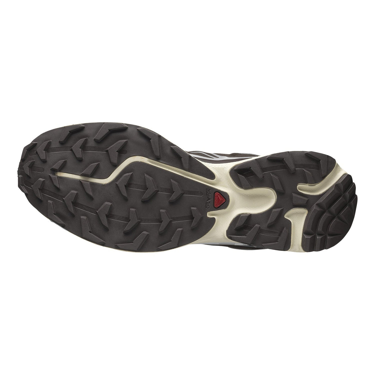 Salomon XT-6 Dark Brown / Silver Sneakers