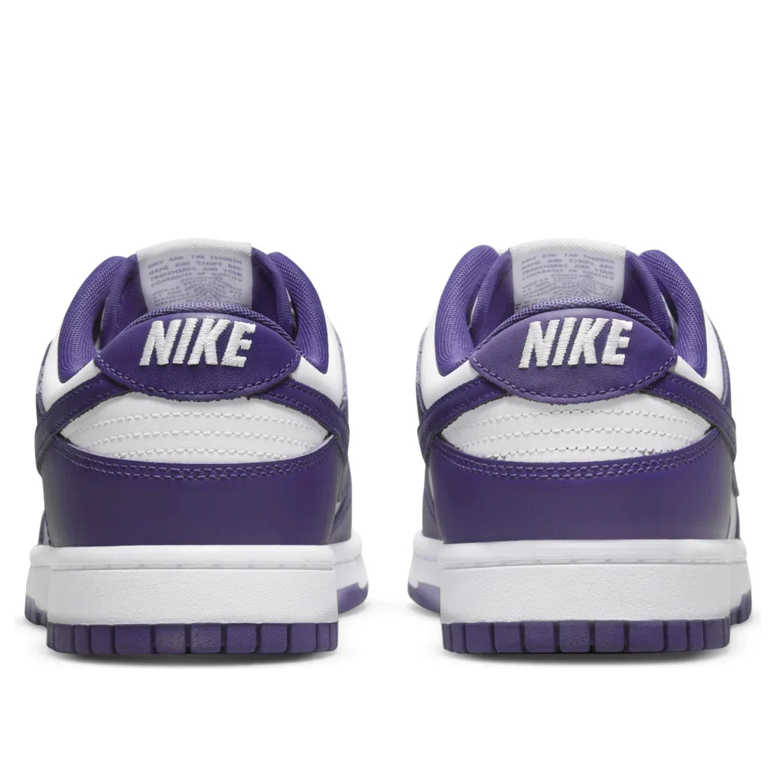 "Championship Purple" Nike Dunk Low DD1391-104 - product image from the listing.