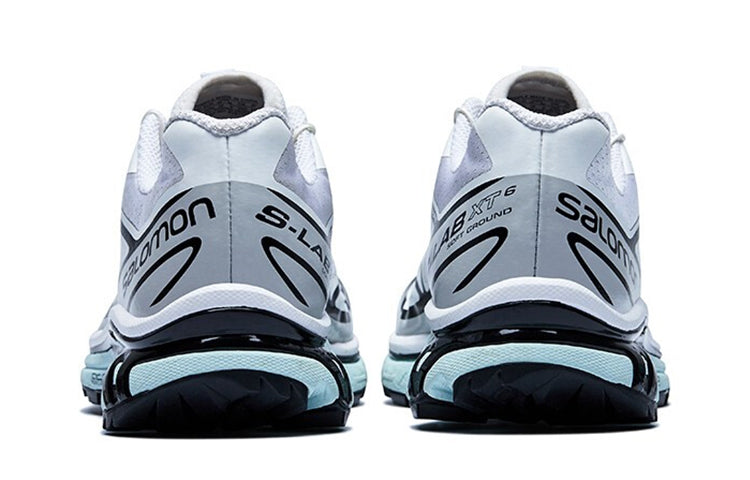 Salomon XT-6 White / Black / Ice Blue Sneakers