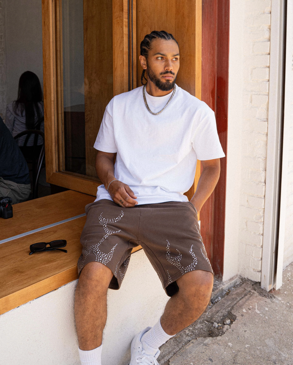 Metal Flame Shorts by EPTM — product image