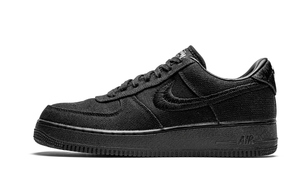 "Stussy - Black" Air Force 1 Low CZ9084 001 - product image from the listing.