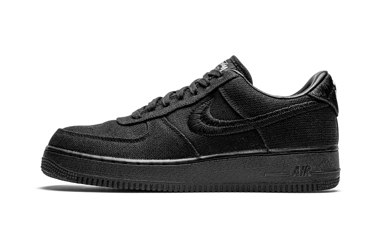 "Stussy - Black" Air Force 1 Low CZ9084 001 - product image from the listing.