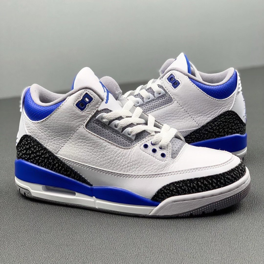 'Racer Blue' - CT8532 145 — Air Jordan 3 Retro