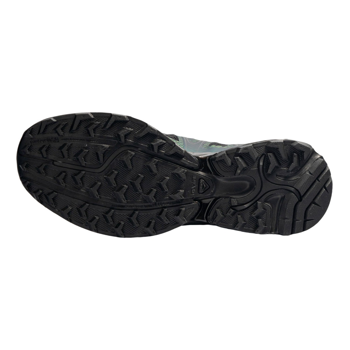Salomon XT-Whisper VOID Black / Iridescent Green Sneakers