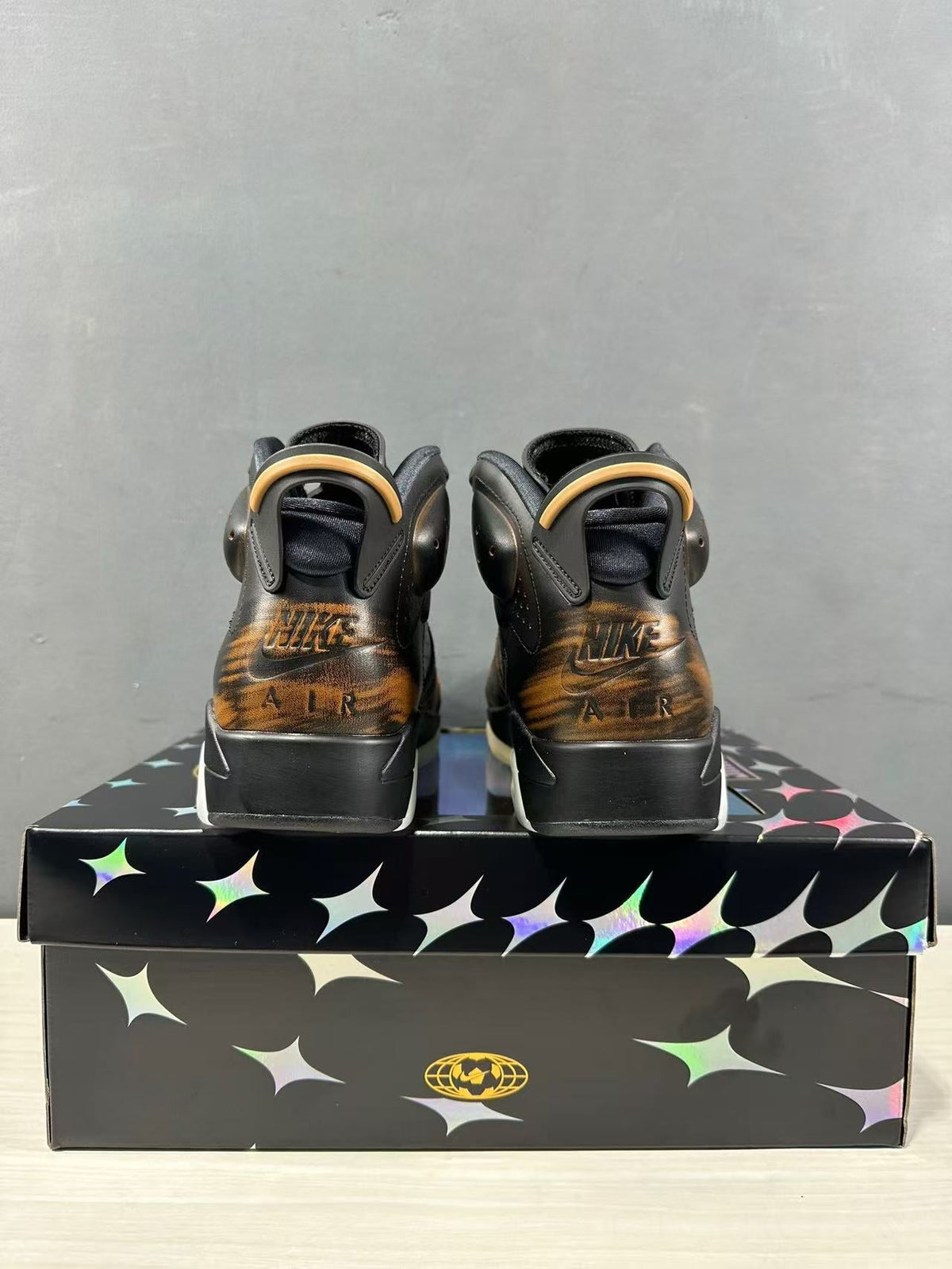 Air Jordan 6 Xuan Wu Black Basketball Sneakers IR7572-220 - product image from the listing.