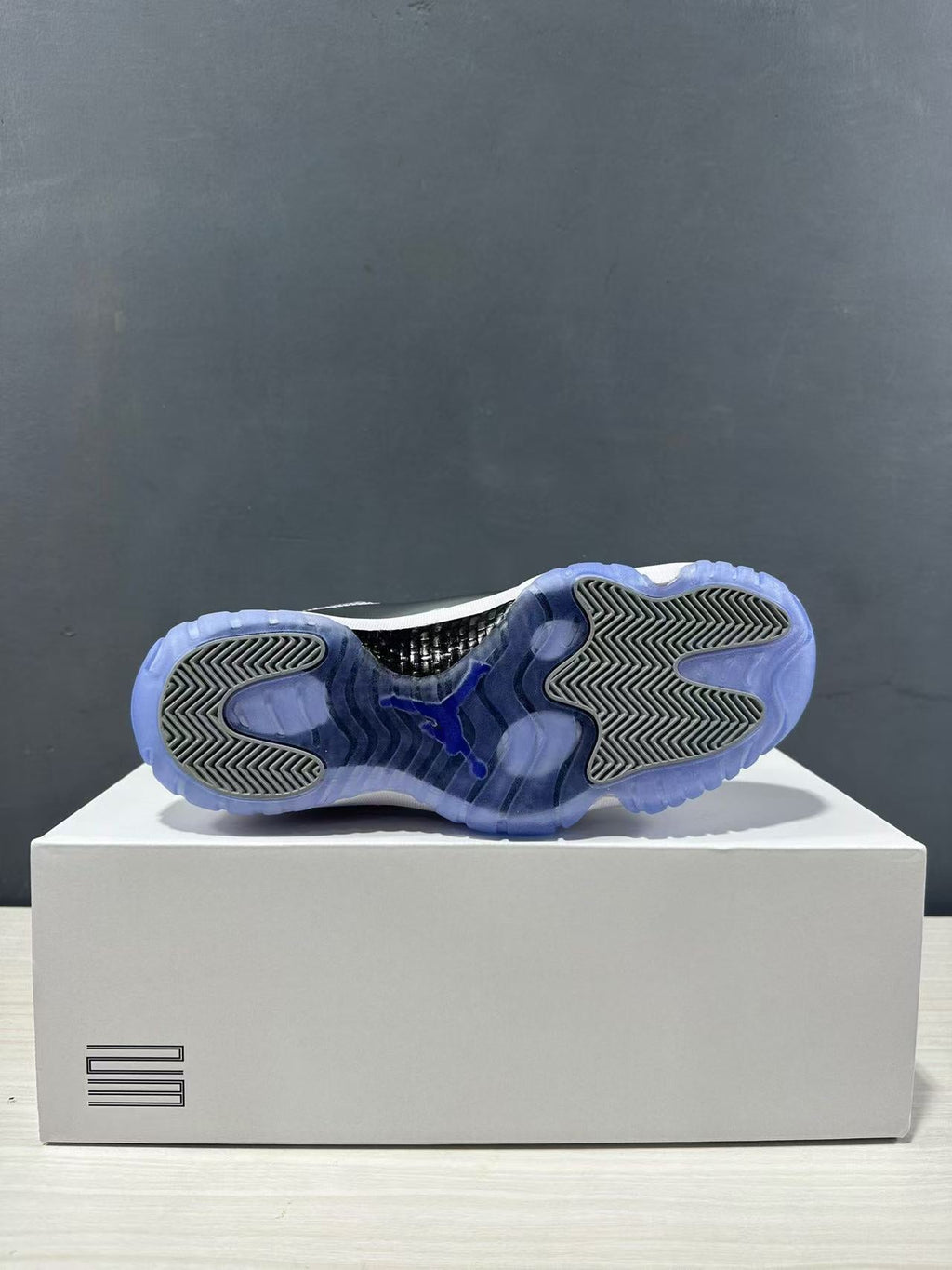 Air Jordan 11 Retro Liquid Silver High-Top Sneakers - product image from the listing.