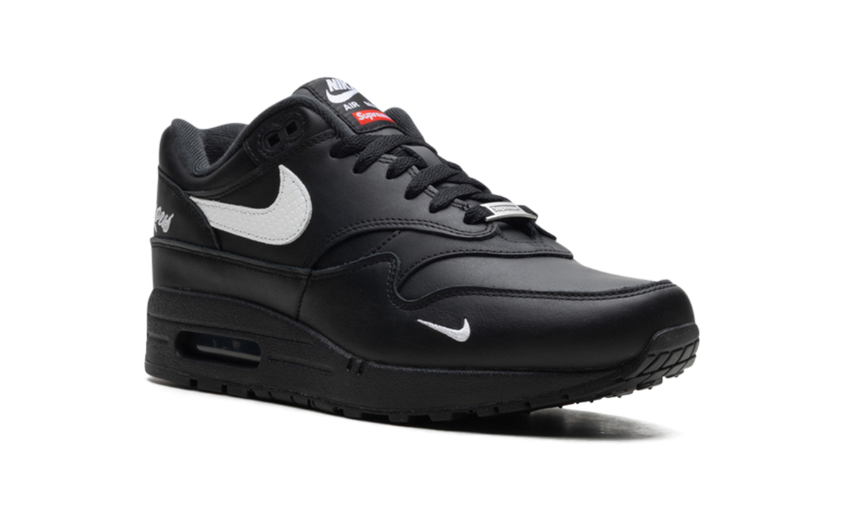 "Supreme Black White" Air Max 1 '87 SP HF8813 001 - product image from the listing.