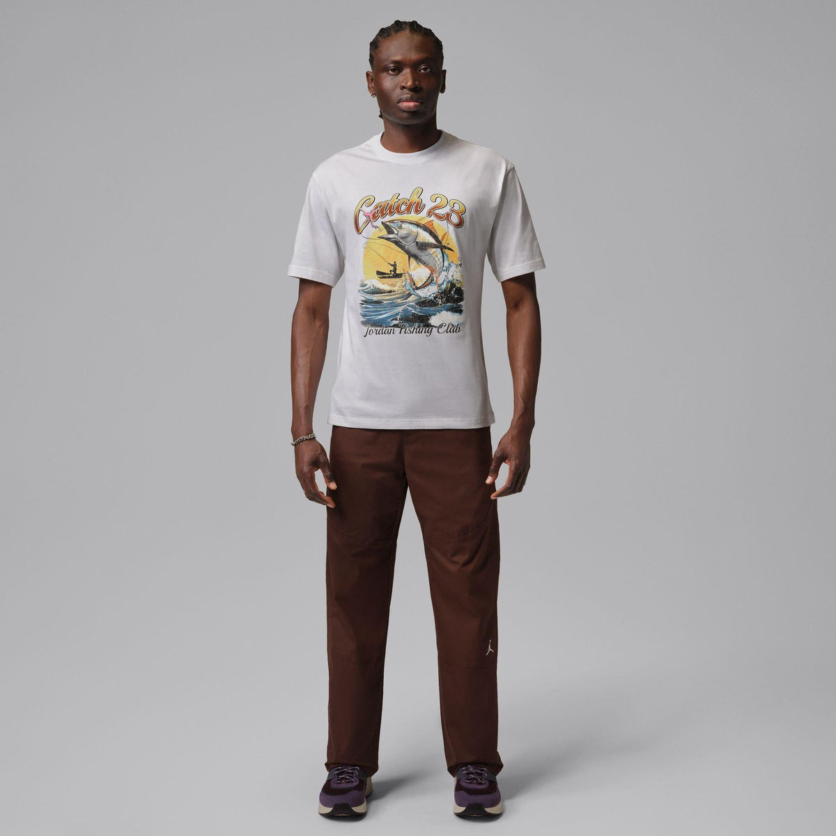 White/Black — Jordan Graphic T-Shirt — product image