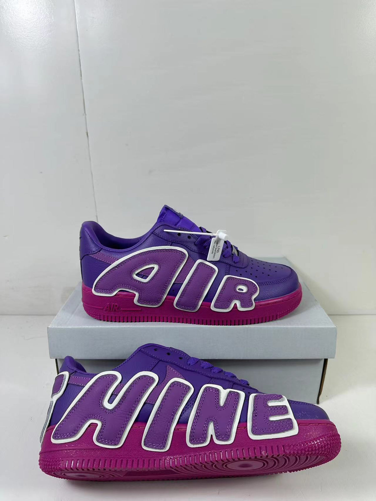 CPFM x Nike Air Force 1 Low Sneakers in Purple DC4457-104 - product image from the listing.