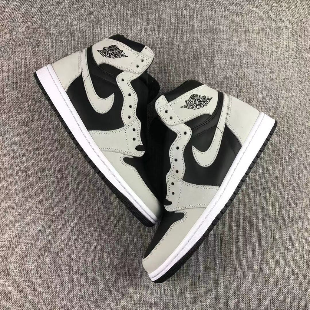 Air Jordan 1 High OG Shadow 2.0 Black Grey Sneakers - product image from the listing.
