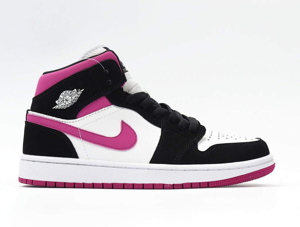 Air Jordan 1 High Black White Pink BQ6472-005 - product image from the listing.