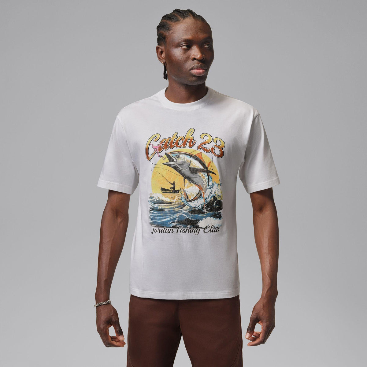 White/Black — Jordan Graphic T-Shirt — product image
