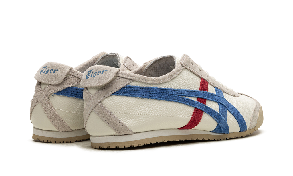 Onitsuka Tiger Mexico 66 Vintage in White Directoire Blue 121313 - product image from the listing.