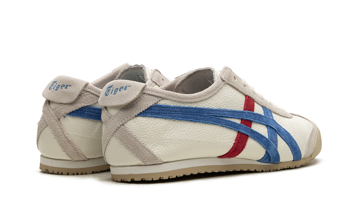Onitsuka Tiger Mexico 66 Vintage in White Directoire Blue 121313 - product image from the listing.