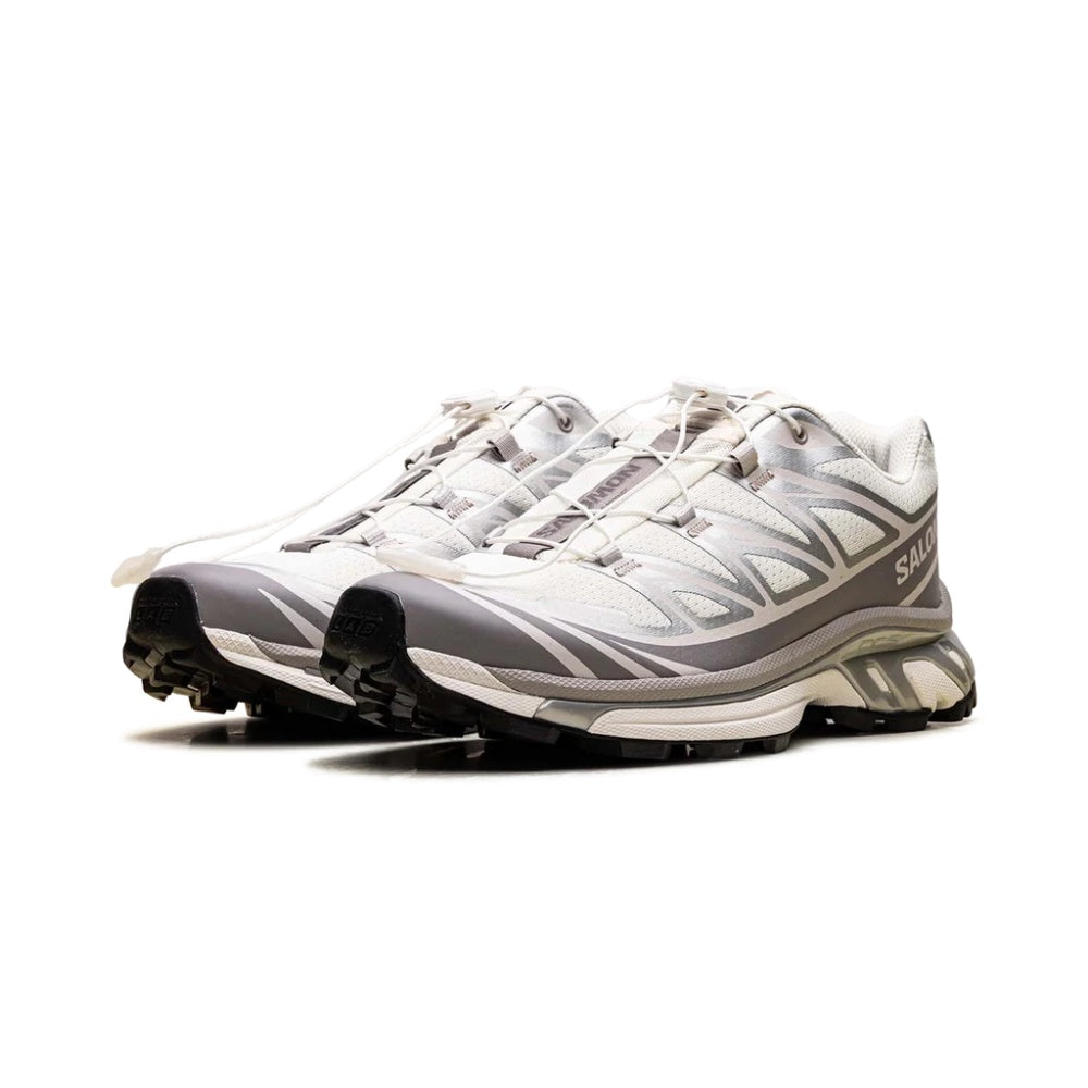 Salomon XT-6 Trail Running Shoes Vanilla Ice Silver Lilac Ash