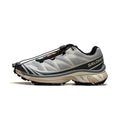 Salomon XT-6 Trail Running Shoes Pearl Blue Grisaille Vanilla Ice
