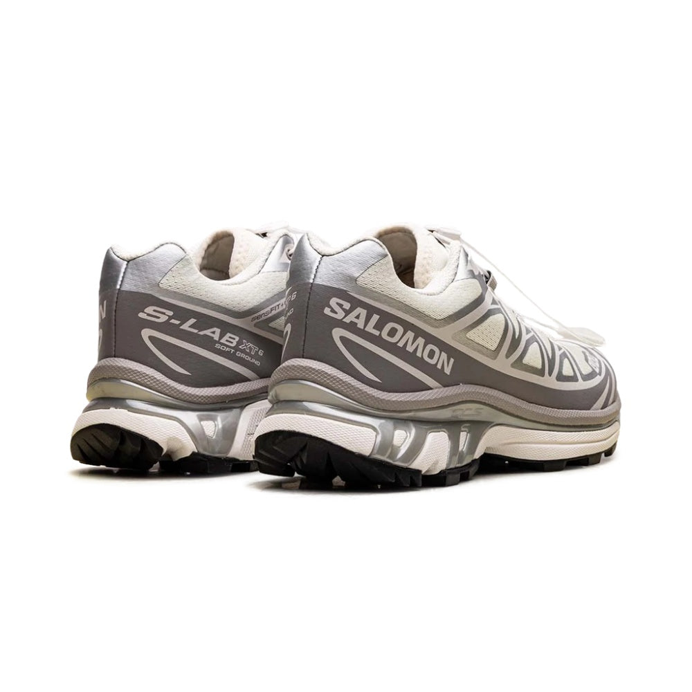 Salomon XT-6 Trail Running Shoes Vanilla Ice Silver Lilac Ash