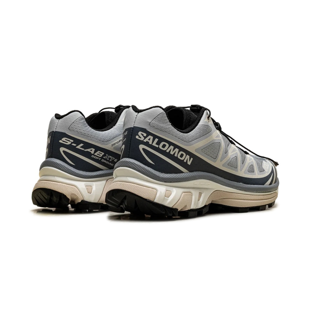 Salomon XT-6 Trail Running Shoes Pearl Blue Grisaille Vanilla Ice