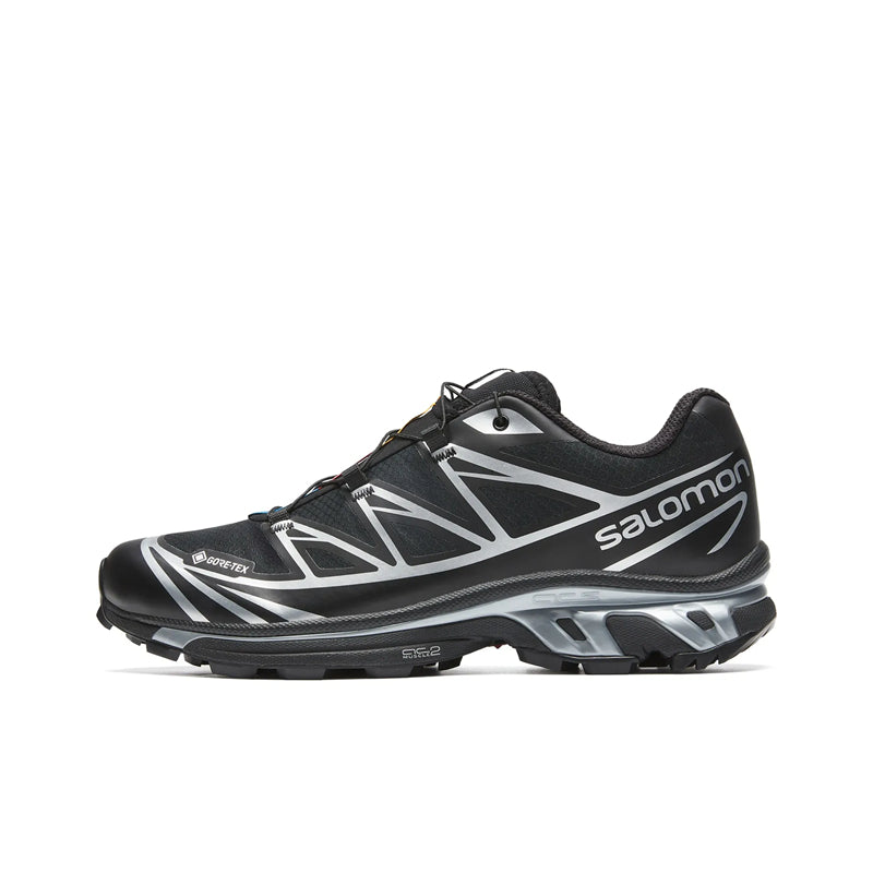 Salomon XT-6 GTX Black / Silver Sneakers