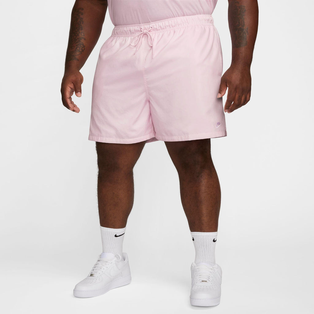 Pink Foam — Nike Club Woven Flow Shorts — product image