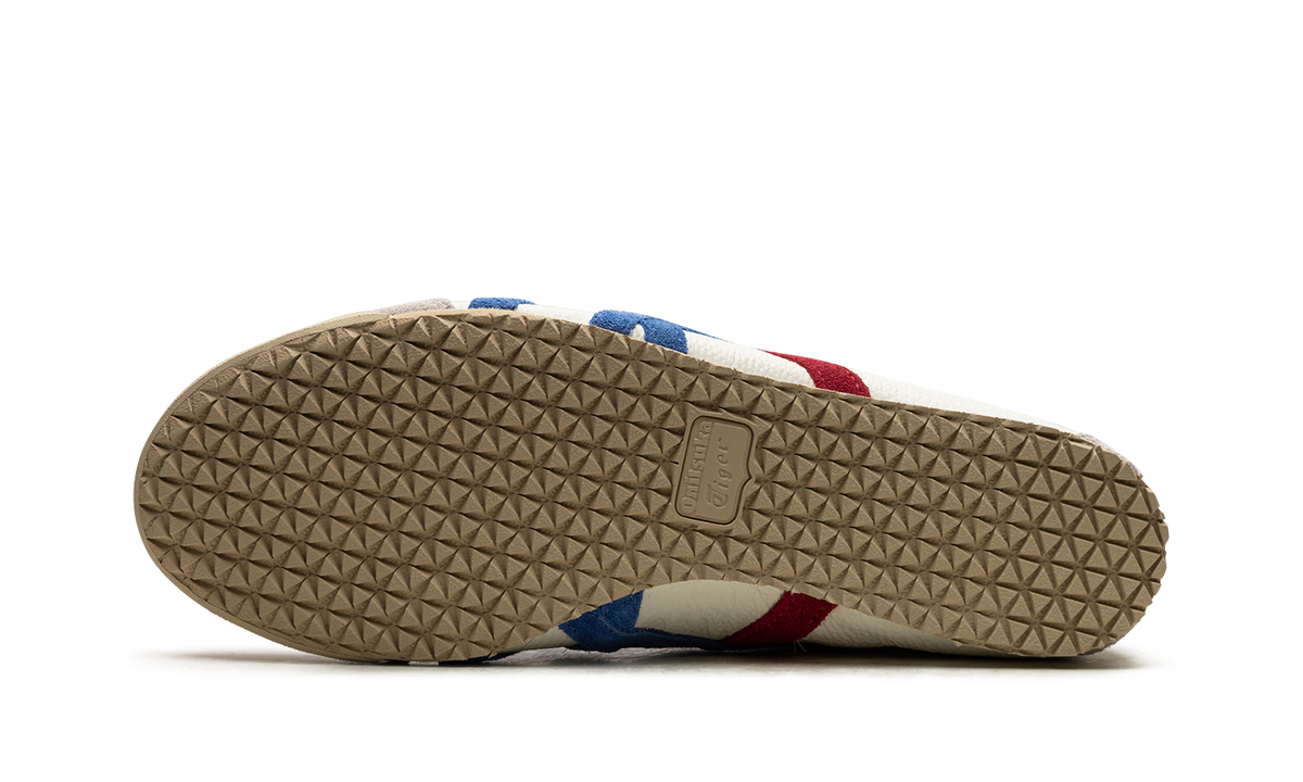 Onitsuka Tiger Mexico 66 Vintage in White Directoire Blue 121313 - product image from the listing.