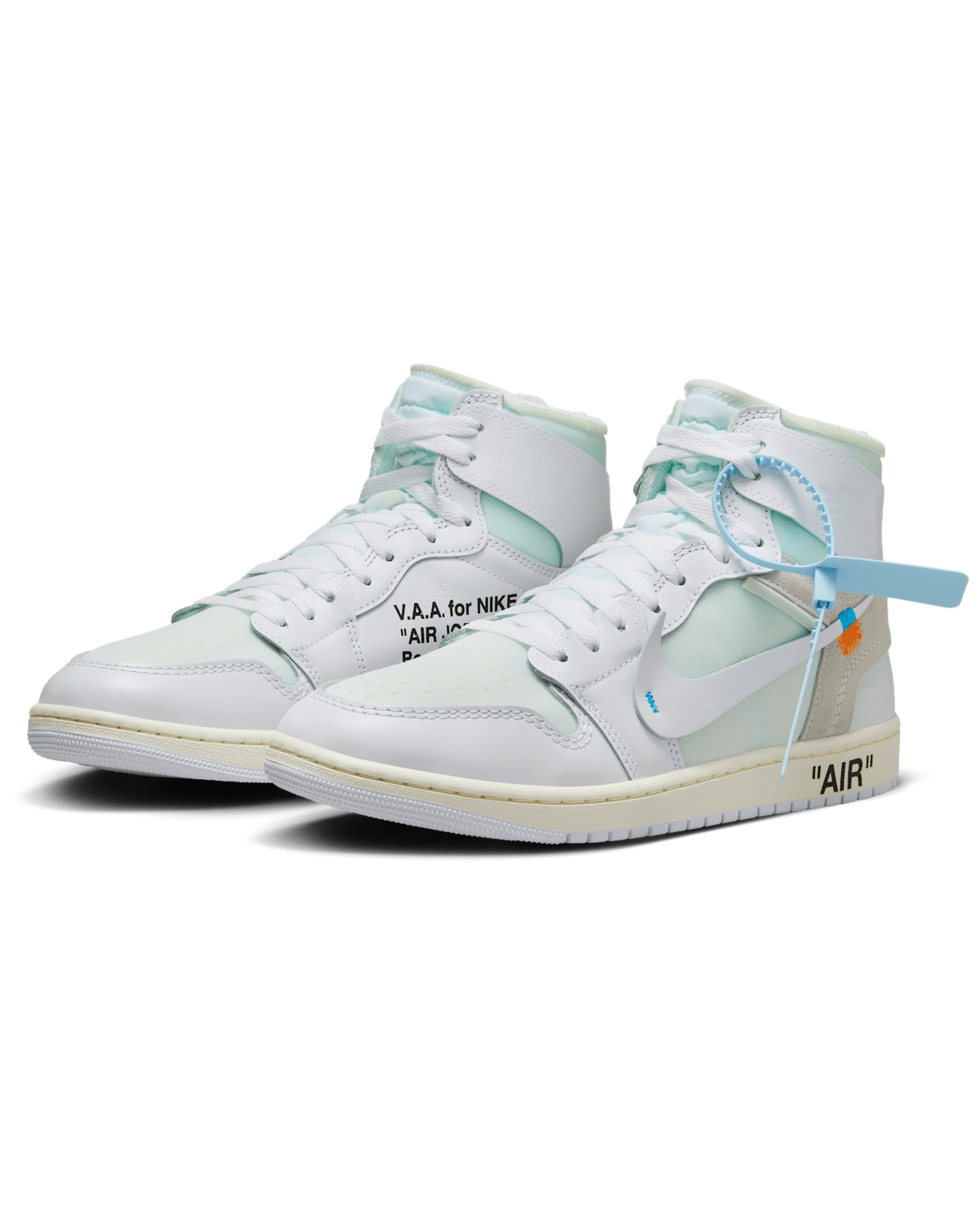 Alaska — Air Jordan 1 High OG x Off-White Virgil Abloh Archive AA3834-100