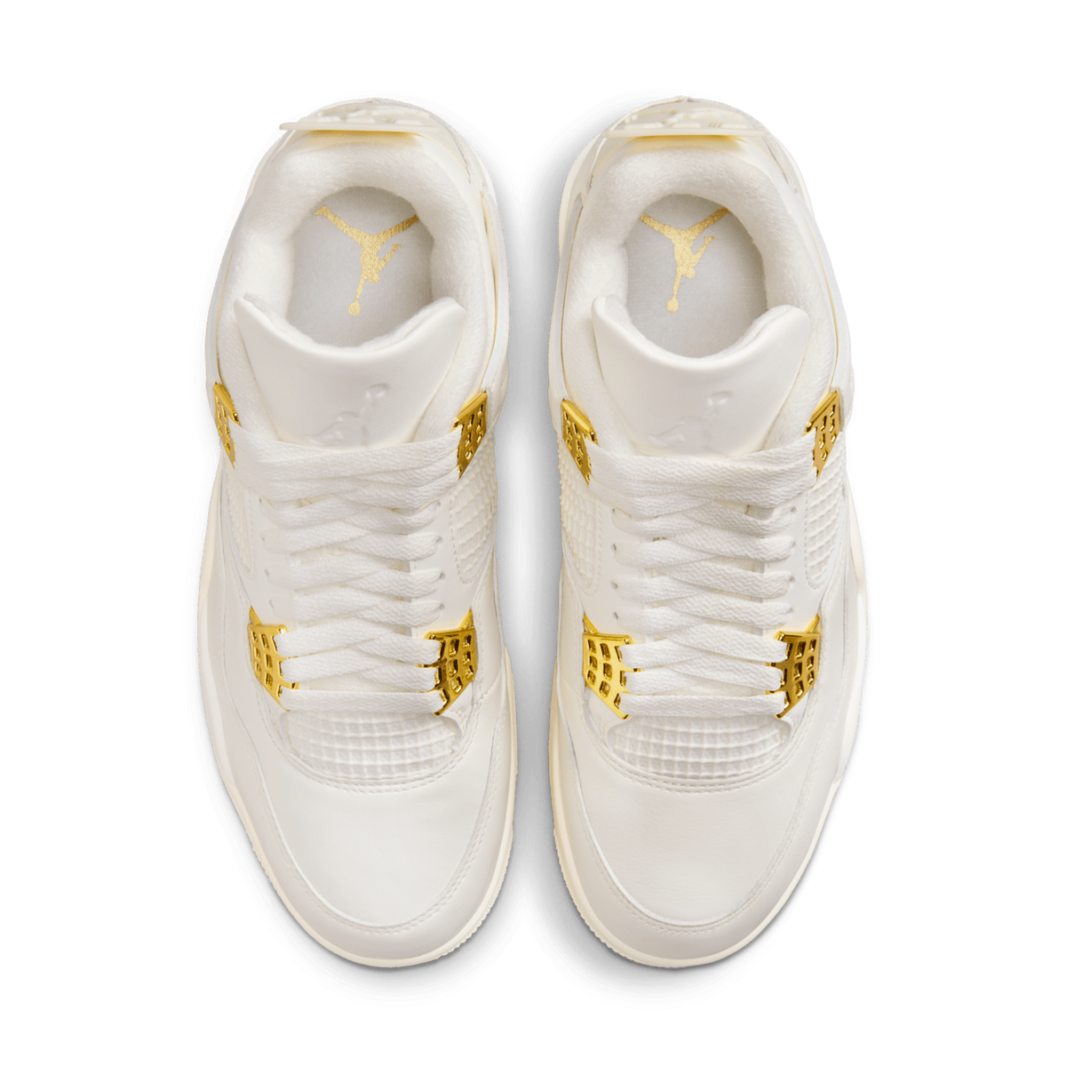 Metallic Gold — Air Jordan 4 Retro Sneakers AQ9129-170