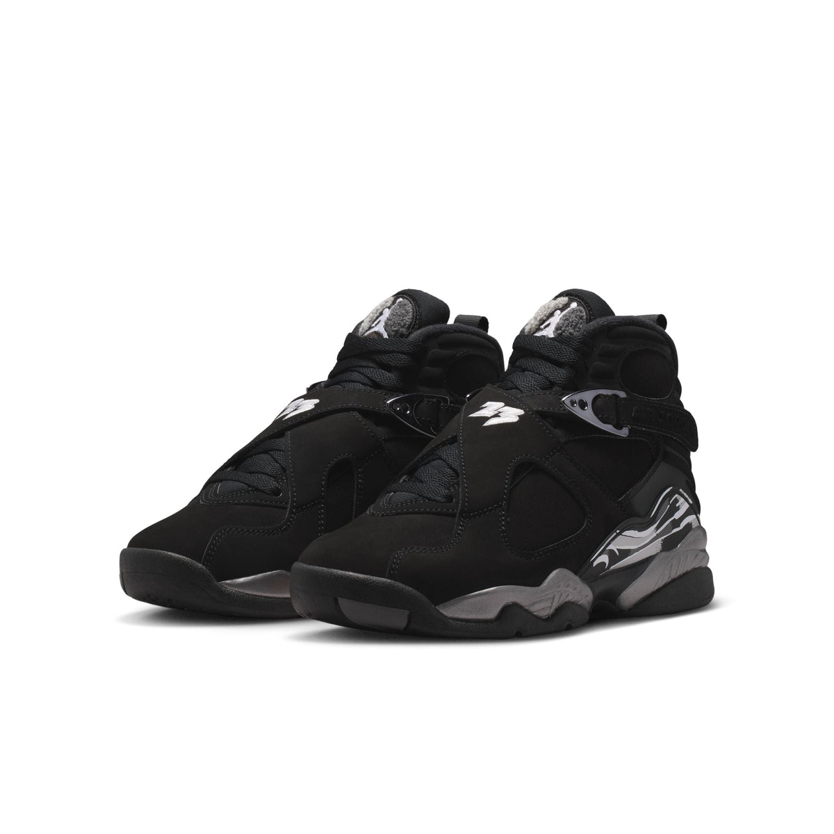 "Chrome" Gradeschool — Jordan 8 Retro — product image