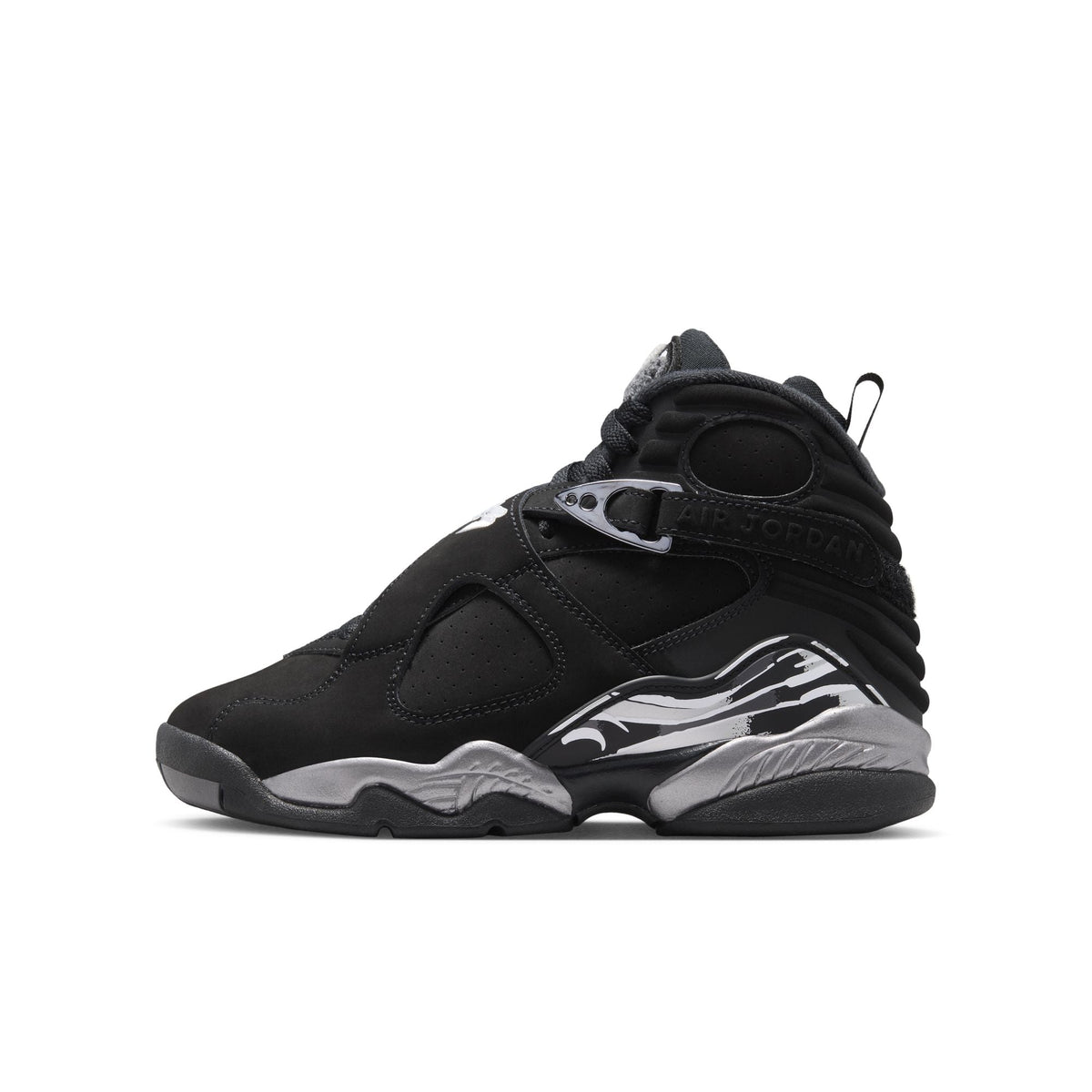 "Chrome" Gradeschool — Jordan 8 Retro — product image