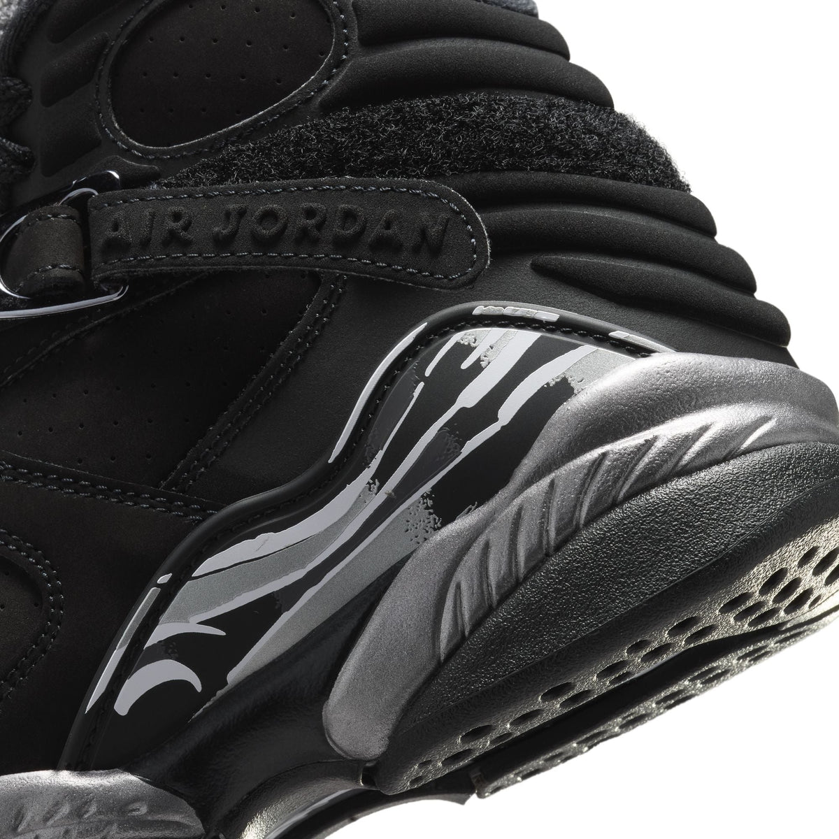 "Chrome" Gradeschool — Jordan 8 Retro — product image