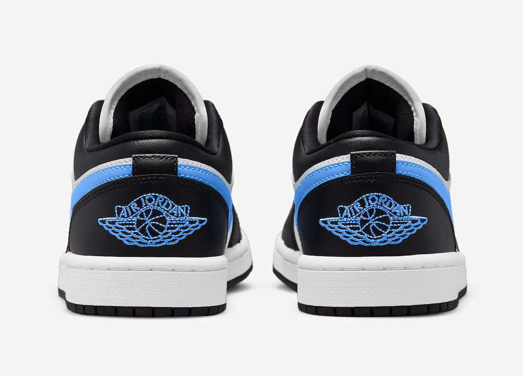 Black University Blue White — Jordan 1 Low